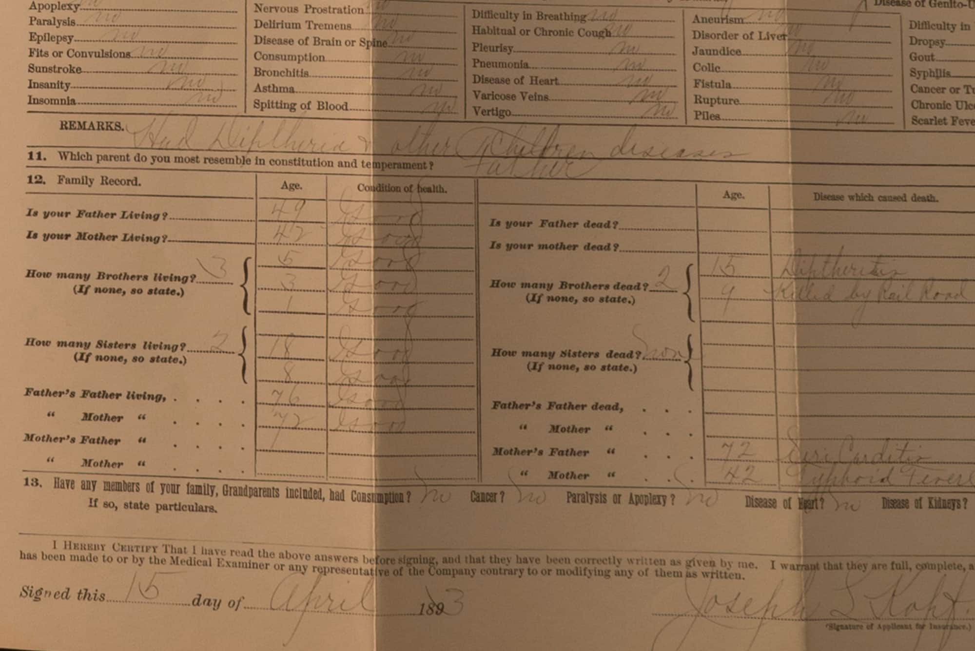 family history