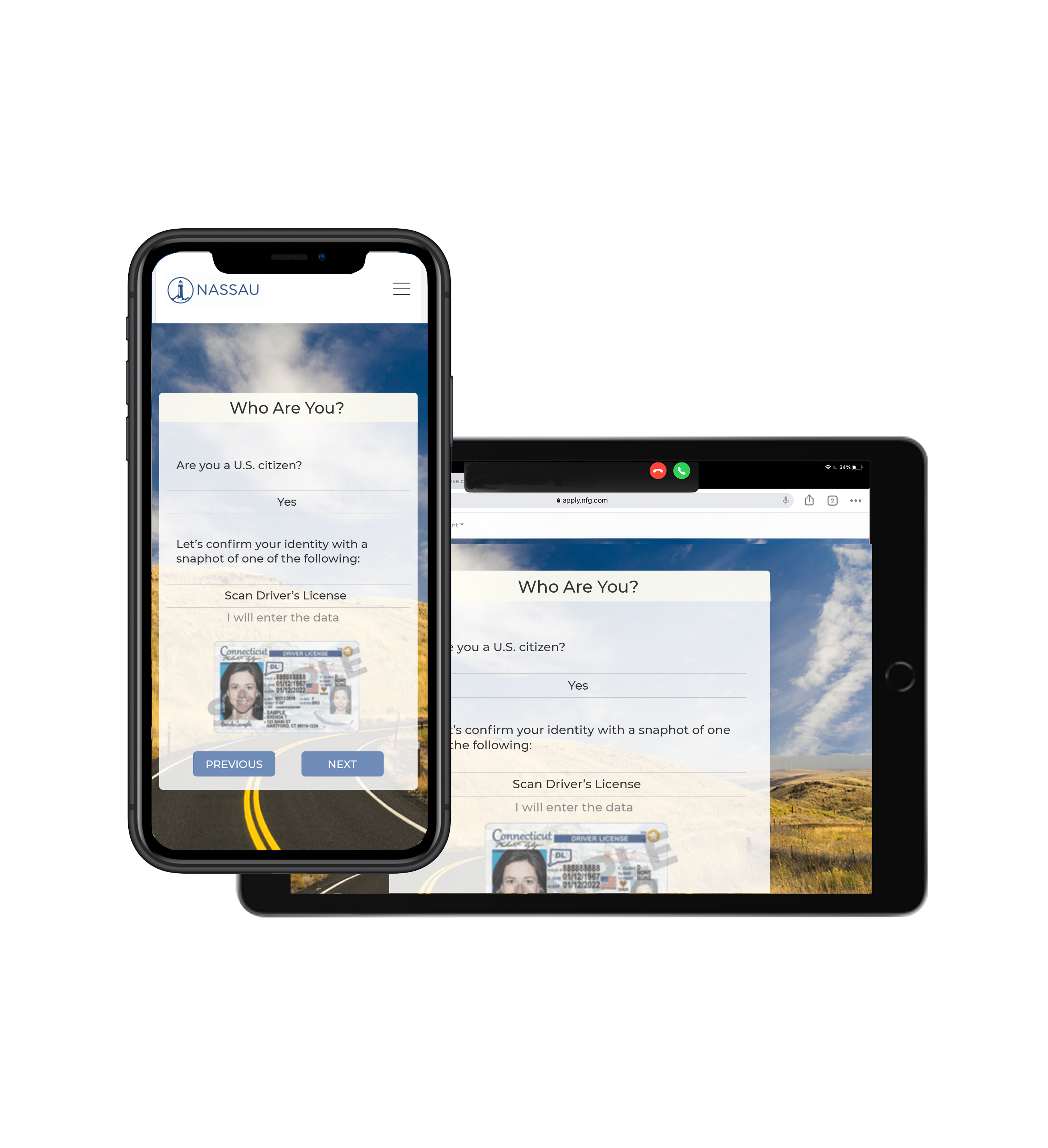 Nassau simple annuity app mobile phone image Nassau simple annuity app mobile phone image