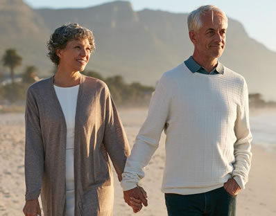 Nassau Couple on the beach
