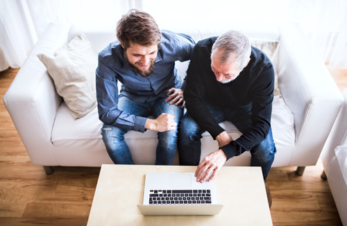 Son and father looking the highest MYGA rates